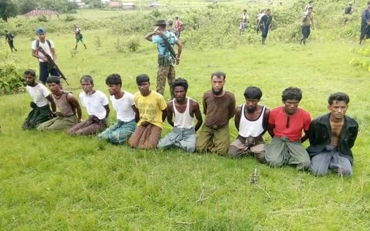 তিন দিনের ১০ রোহিঙ্গাকে হত্যা করা হয় যেভাবে